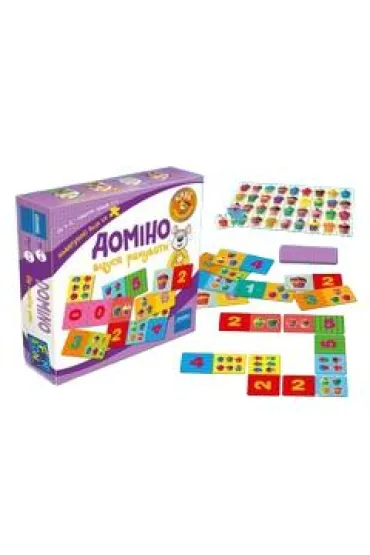 Domino - ucz� si� liczy�. Wersja ukrai�ska Granna