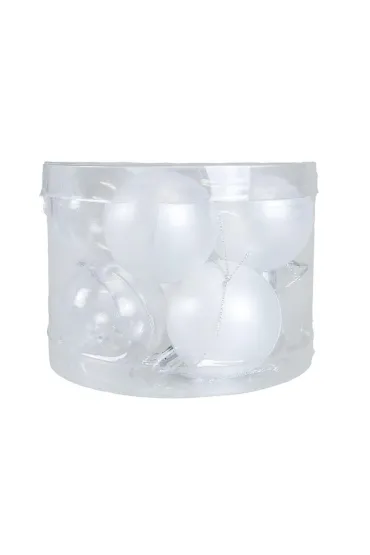 Arpex Bombki transparentne per�owe 8 szt.