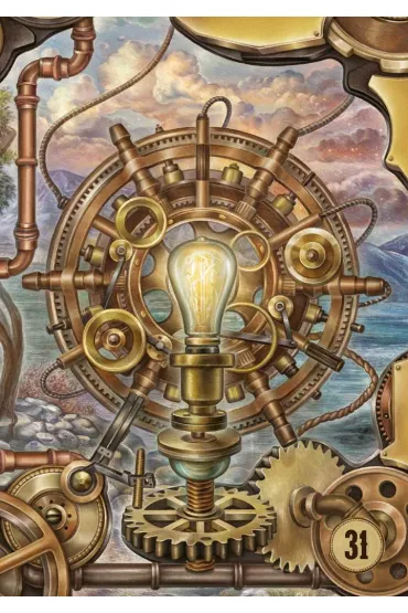 Steampunk Lenormand Oracle - Barbara Moore