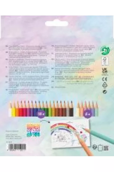 Faber-Castell Kredki sze�ciok�tne Unicorn 24 szt.