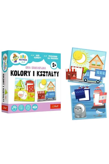 Gra Kolory i kszta�ty ABC Malucha 02904 Trefl