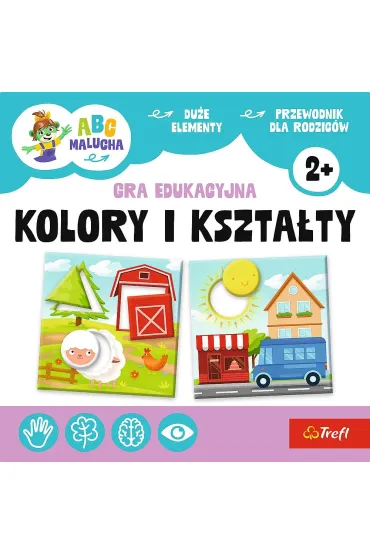 Gra Kolory i kszta�ty ABC Malucha 02904 Trefl