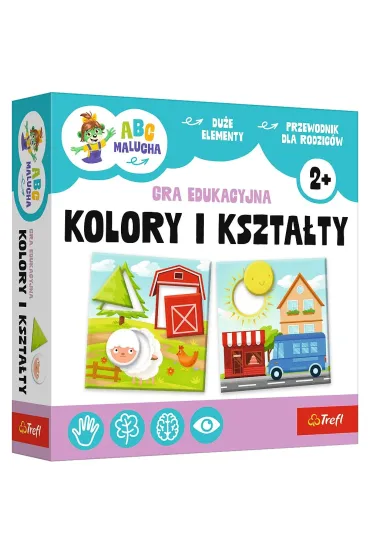 Gra Kolory i kszta�ty ABC Malucha 02904 Trefl