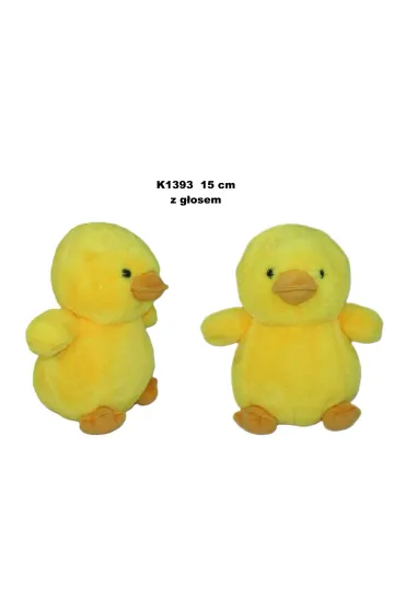 Pluszak 15 cm Kaczka z g�osem Wielkanoc SUN-DAY K1393-24