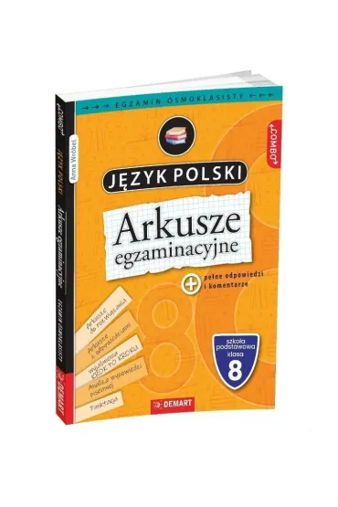 Arkusze egzaminacyjne. J�zyk polski. Szko�a podstawowa. Klasa 8 - Anna Wr�bel