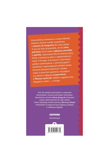 Krak�w dla m�odych podr�nik�w. Przewodnik do bazgrania - Marta Spingardi