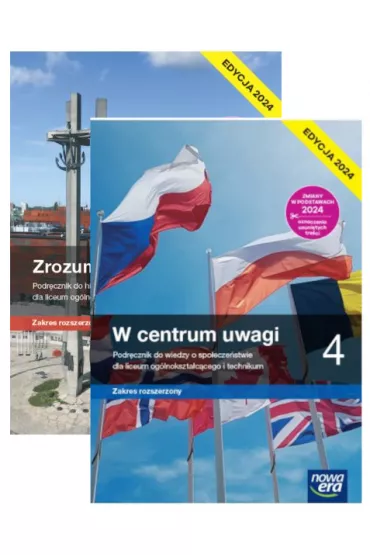 Pakiet podrcznikw: Zrozumie przeszo, W centrum uwagi. Zakres rozszerzony. Liceum i technikum. Klasa 4. Edycja 2024 - Agnieszka Zieliska, Lucyna Czechowska, Robert niegocki, Sawomir Drelich