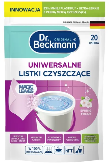 Dr. Beckmann Magic Leaves Listki czyszcz�ce uniwersalne Spring Fresh 20 szt.