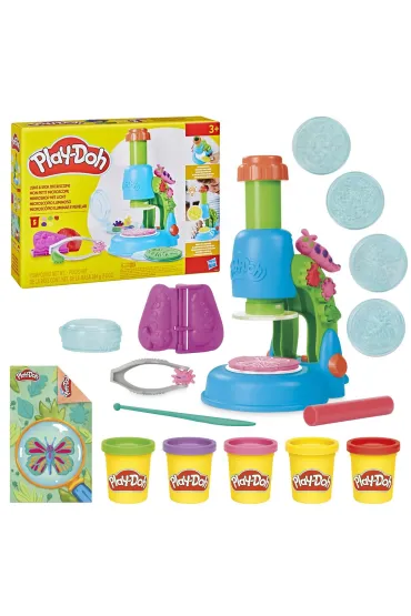 Play-Doh Podwietnlany Mikroskop, zabawka kreatywna Hasbro