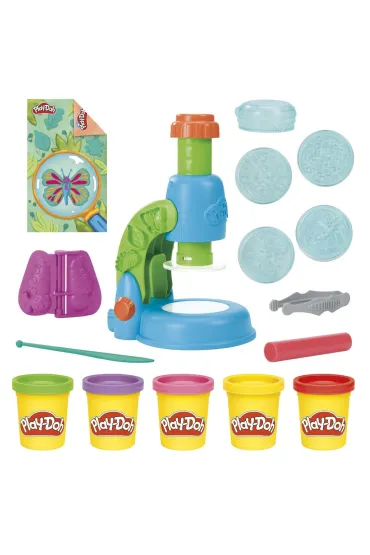Play-Doh Podwietnlany Mikroskop, zabawka kreatywna Hasbro