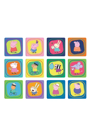 Puzzle + Memos 2w1 (30+48 el.) Radosne chwile ze �wink� Pepp� Trefl