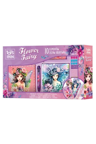 Zestaw kreatywny Flower Fairy 10 el. Stnux