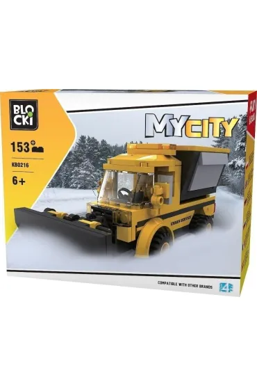 Klocki Blocki MyCity P�ug �nie�ny 153 elem.