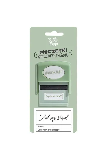Be-Happy Gifts Piecz�tka z napisem Dajcie mi kawy!