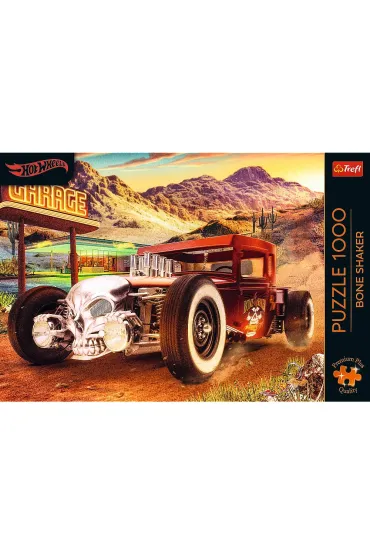 Puzzle 1000 element�w. Trefl Premium Plus Hot Wheels: Bone Shaker