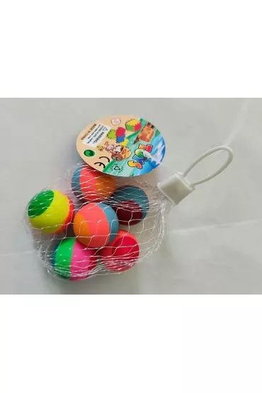 Pi�eczki kauczukowe 3.2cm 6 szt Adar