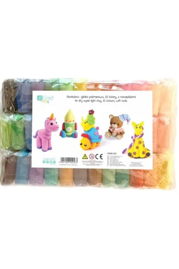 Dalprint Piankolina glinka polimerowa 24 kolor�w 24 szt.