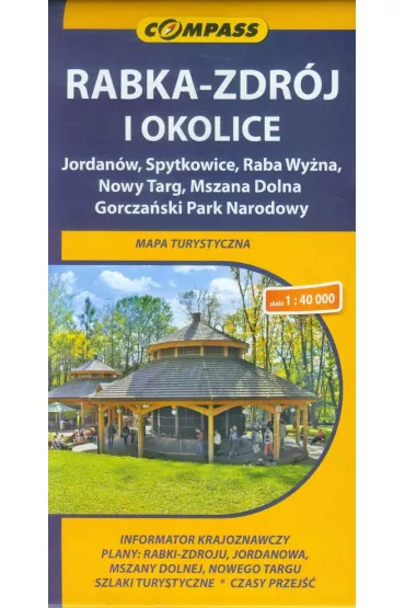 Mapa turystyczna Rabka-Zdr�j i okolice 1:40 000
