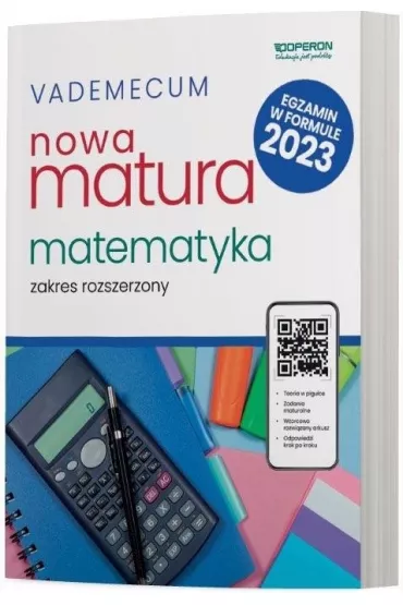 Nowa matura 2023. Matematyka. Vademecum. Zakres rozszerzony - Adam Konstantynowicz, Anna Konstantynowicz, Ma�gorzata Paj�k