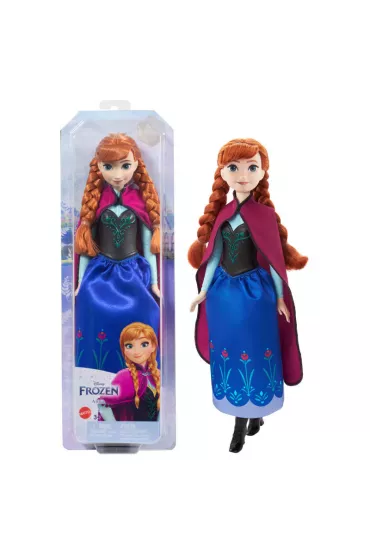 Lalka Disney Frozen Anna Kraina Lodu 1 HLW49 Mattel