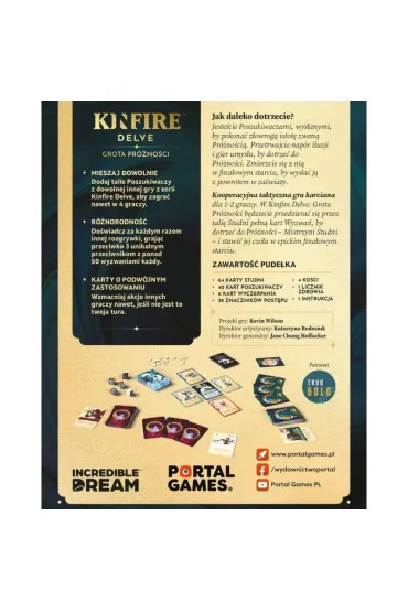 Kinfire Delve: Grota Pr�no�ci Portal Games - Kevin Wilson