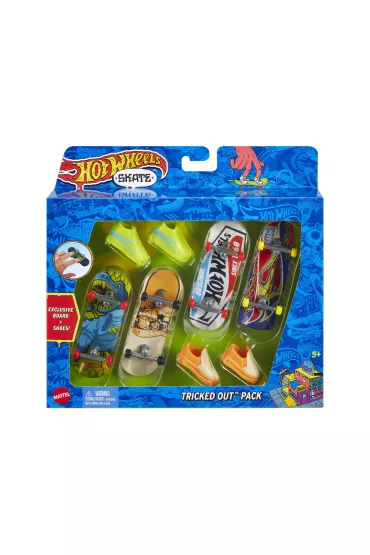 Hot Wheels Skate Deskorolka + buty 4-pak Hot Wheels HNG72 Mattel
