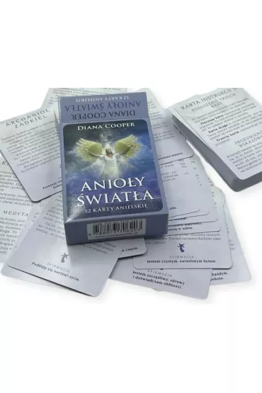Anio�y �wiat�a, kieszonkowe karty - Cooper Diana