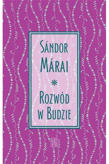 Rozw�d w Budzie - Sandor Marai