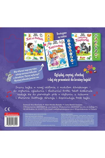 Trzy �winki. Naci�nij i pos�uchaj! Bajka d�wi�kowa - Monika Basiejko
