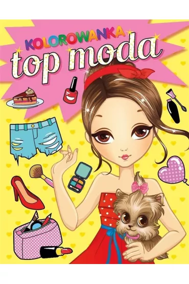 Top moda Mam styl. Kolorowanka