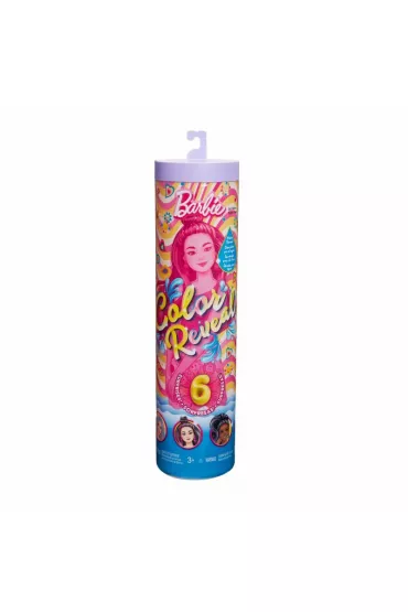 Barbie Color Reveal Lalka Seria Kolorowe wzory Mattel
