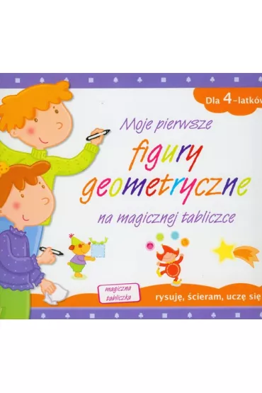 Moje pierwsze figury geometryczne na magicznej tabliczce