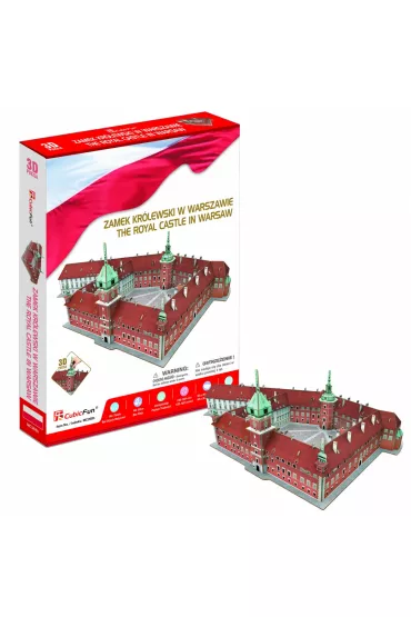 Puzzle 3D 105 el. Zamek Krlewski w Warszawie Cubic Fun