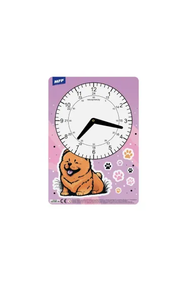 Zegar dzieci�cy MFP z obrazkiem girls 5301196