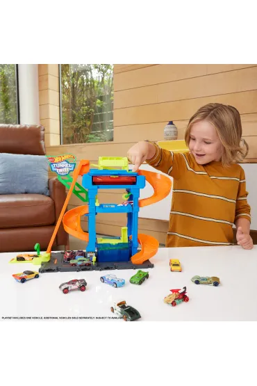 Hot Wheels. City: Myjnia samochodowa Mattel