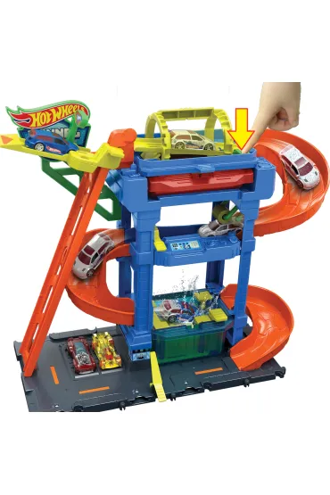 Hot Wheels. City: Myjnia samochodowa Mattel