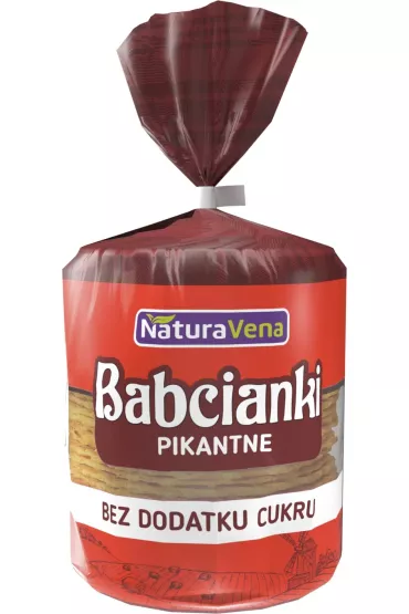 NaturaVena Babcianki pikantne bez dodatku cukru 110 g