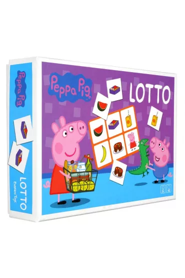 Lotto dla dzieci �winka Peppa Cass film