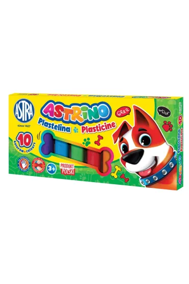 Astra Plastelina Astrino 10 kolor�w
