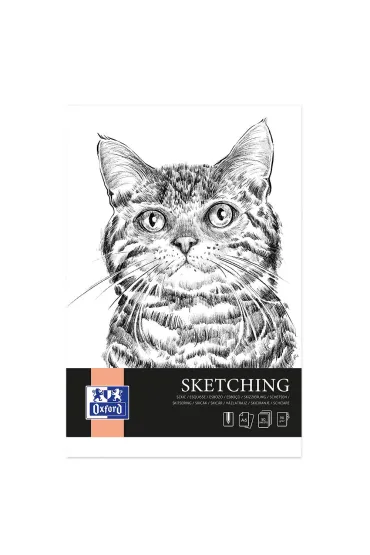Oxford Blok szkicowy A6 Artistic 90g klejony 50 kartek