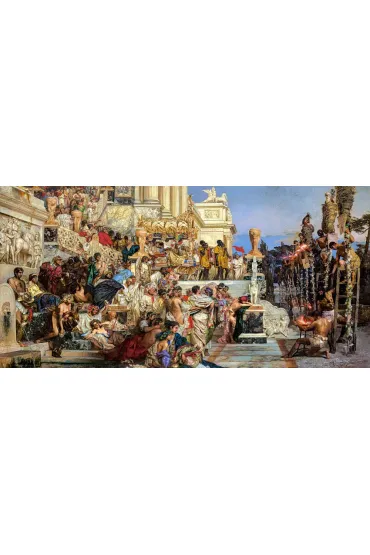 Puzzle 4000 el. Nero's Torches, Henryk Siemiradzki Art Collection Castorland