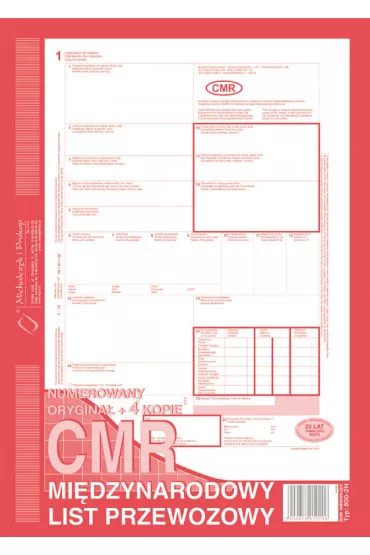 Michalczyk i Prokop Druk CMR numerowany A4 800-2N