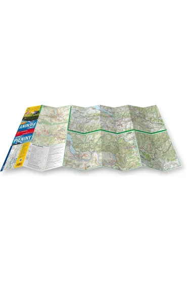 Gorce i Pieniny mapa turystyczna 1:50 000 laminat 2024