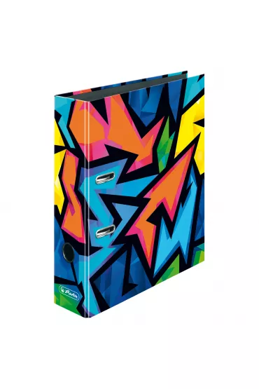 Herlitz Segregator A4 Neon Art 8 cm