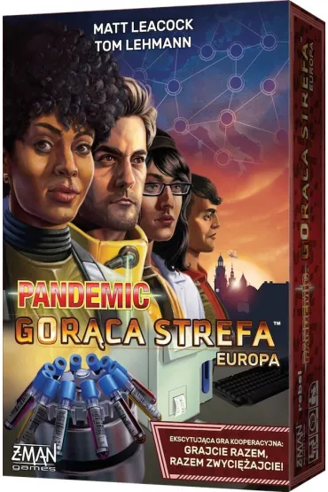 Pandemic. Gor�ca Strefa. Europa - Matt Leacock, Thomas  Lehmann