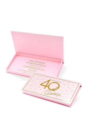 Pude�ko ozdobne na banknoty Urodziny 40 Elite