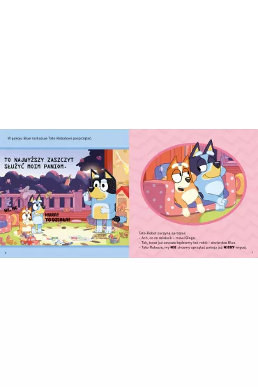 Bluey. Tato-robot. Moja czytanka