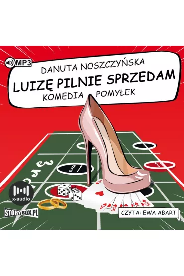 Audiobook CD MP3 Luiz� pilnie sprzedam. Komedia pomy�ek - Danuta Noszczy�ska