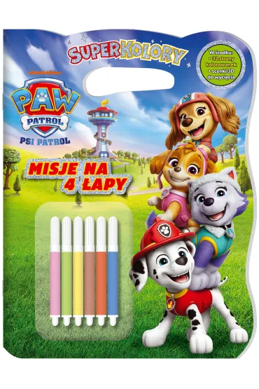 Misje na 4 �apy. Psi Patrol. Superkolory