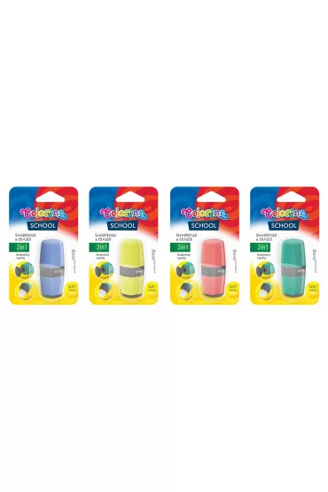 Patio Temper�wka z gumk� na blistrze Colorino School 2w1